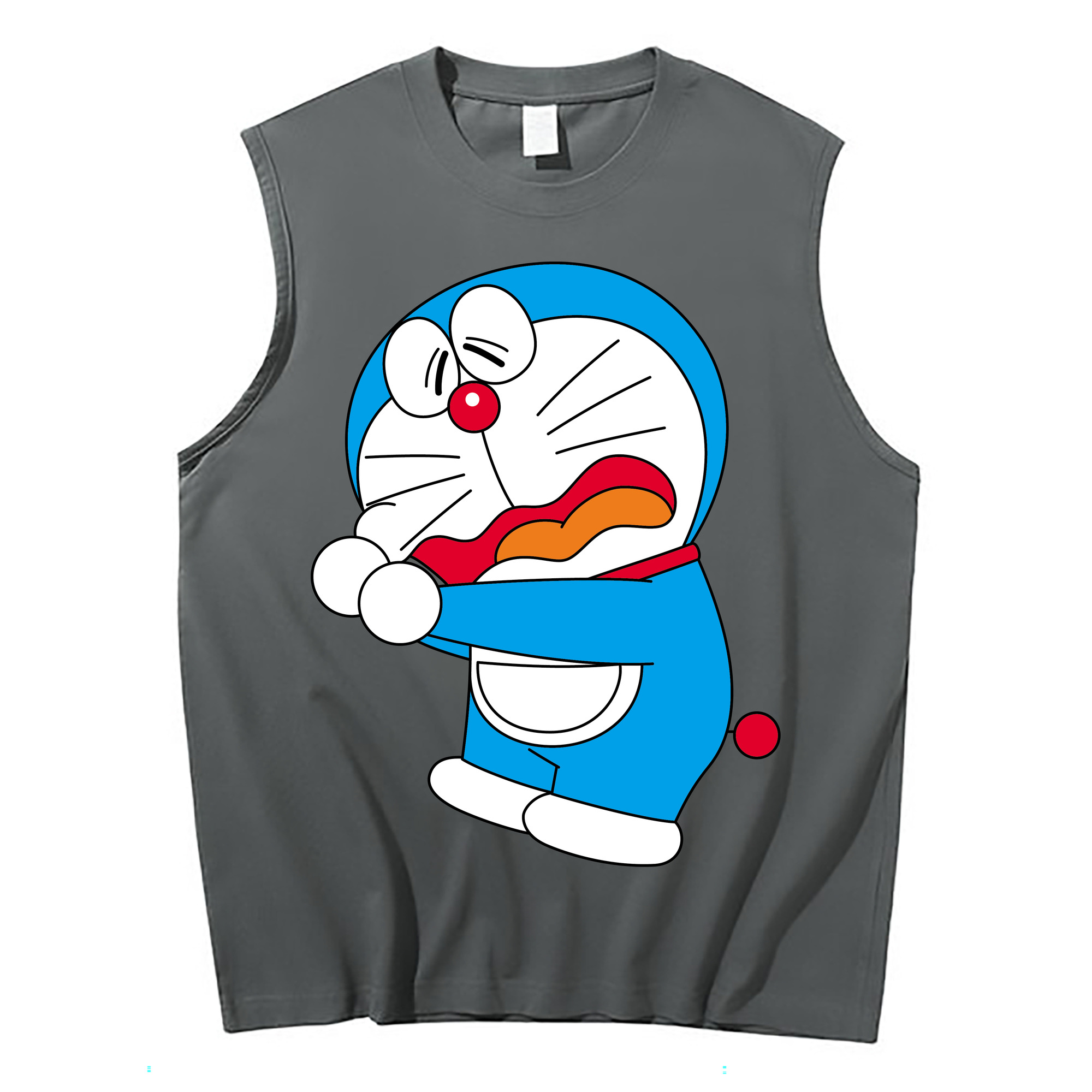 （画像用） ドラえもん Doraemon コットン100％タンクトップ（フロントプリント）